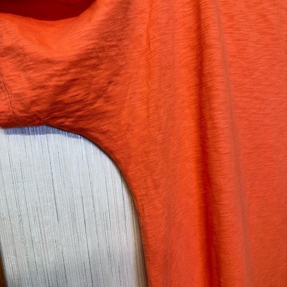 Jjill Orange peach Shirt Dress Size L Tall - Picture 4 of 6